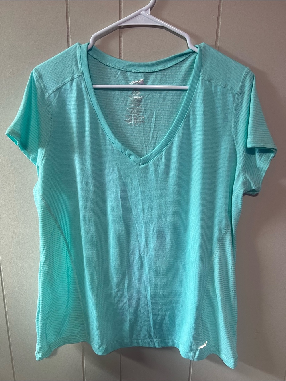 Avia Mint Aqua V-Neck Short Sleeve Tee